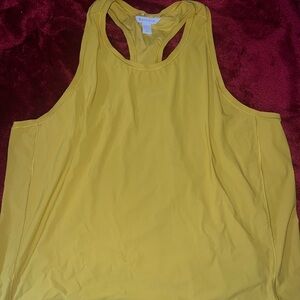 Athleta Mustard Yellow Tank Top